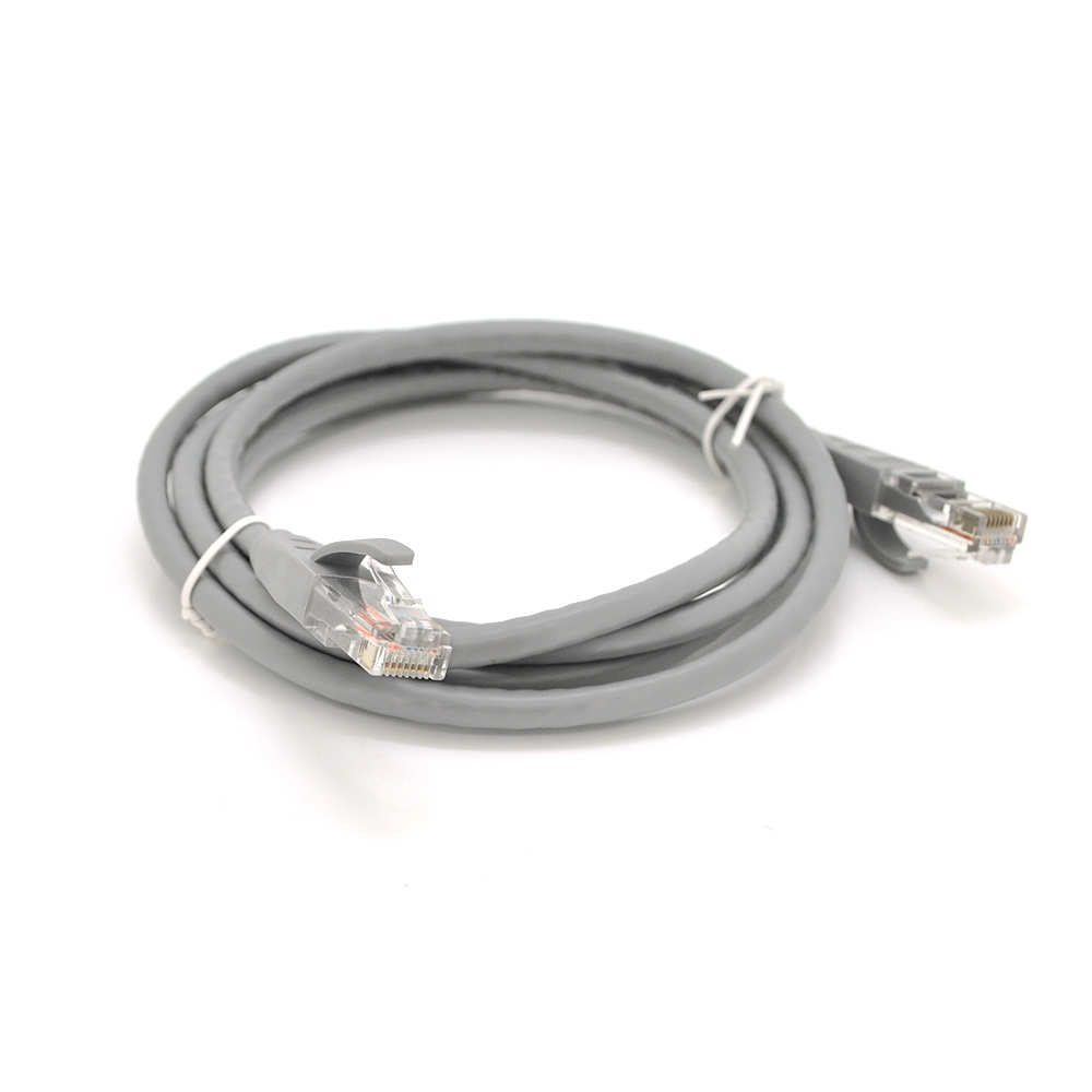 Патч-корд Veggieg RJ45 Cat.5e 2 м Сірий (25814407) Патч-корд Veggieg RJ45 Cat.5e 2 м Сірий (25814407)
