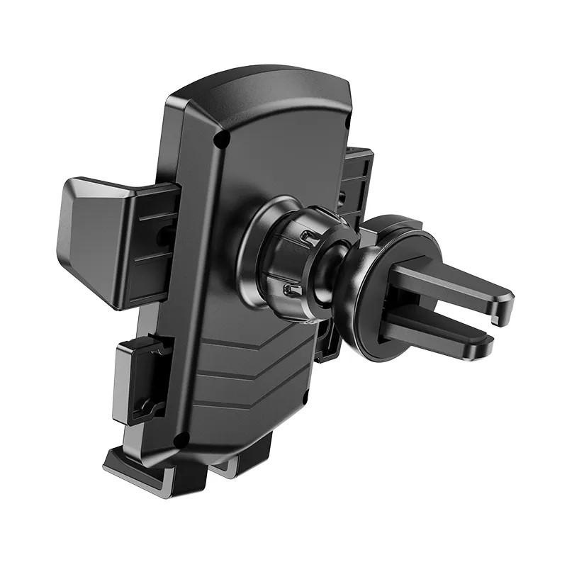 Держатель для телефонов в машину Hoco CA86 крепление решетка воздухообдув (1892028760) - фото 6