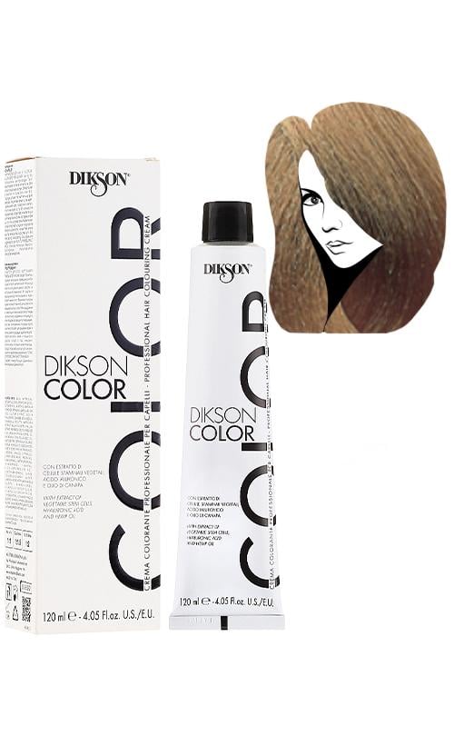 Фарба для волосся Dikson Professional Hair Colouring Cream 7,32 Яскравий блонд (28478)