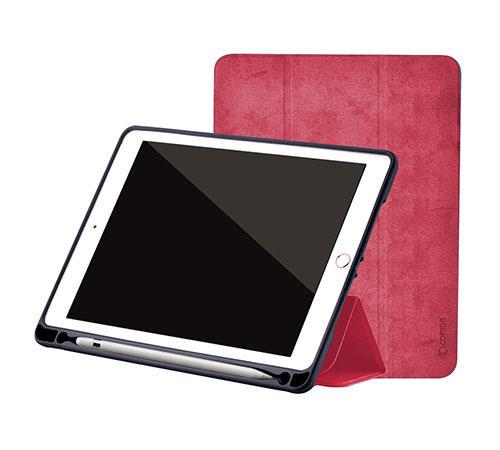 Чехол-книжка, обложка Comma Leather Case with Pen Holder Series for iPad 10.2 2019/iPad 8th Gen 2020, Red - фото 2 Чехол-книжка, обложка Comma Leather Case with Pen Holder Series for iPad 10.2 2019/iPad 8th Gen 2020, Red - фото 2