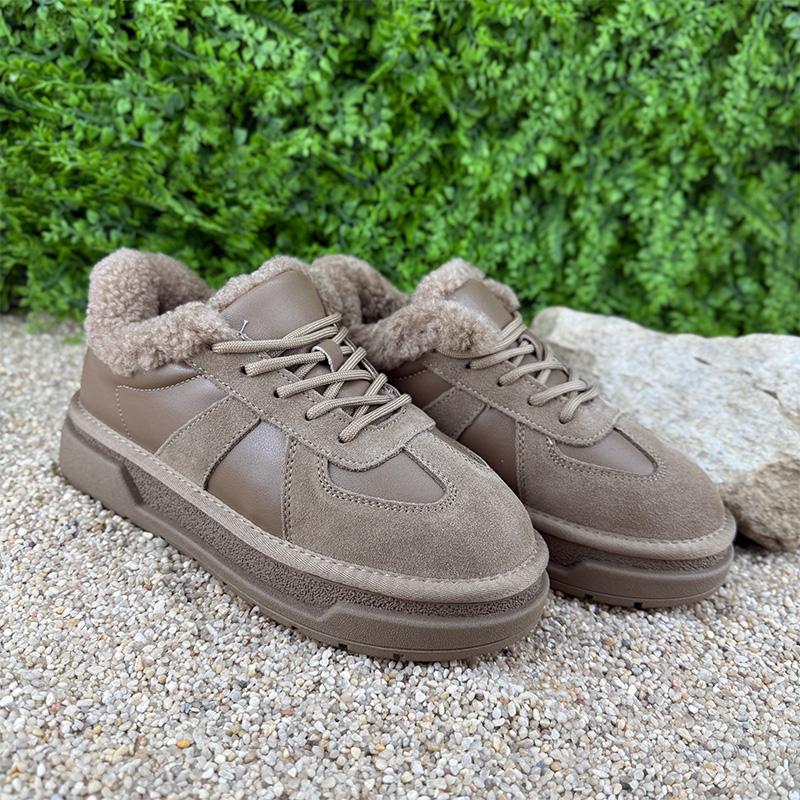 Кеди жіночі замшеві на шнурівці Е-006016-20 p. 40 25 см Коричневий (117218114) - фото 3 Кеди жіночі замшеві на шнурівці Е-006016-20 p. 40 25 см Коричневий (117218114) - фото 3