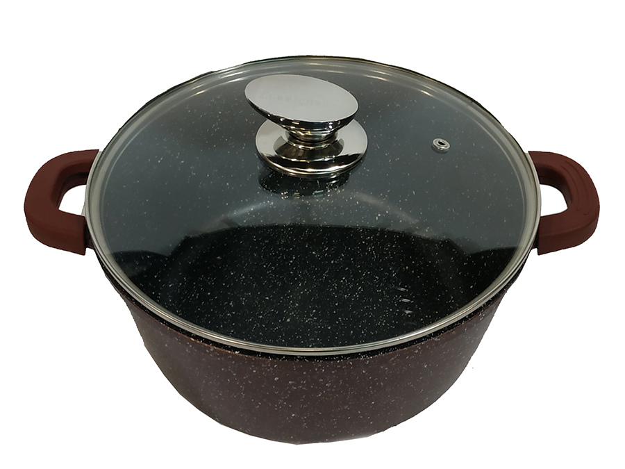 Кастрюля с крышкой Zurrichberg 4,5 л (ZBP-7094 Burgundy)