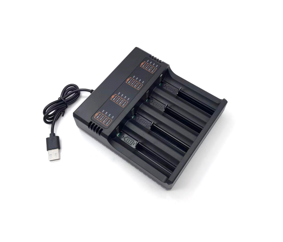 Зарядное устройство четырехканальное Voltronic MS-5DP4 YT-MS-5DP4 4,2 V 4000 mAh Черный (626150)