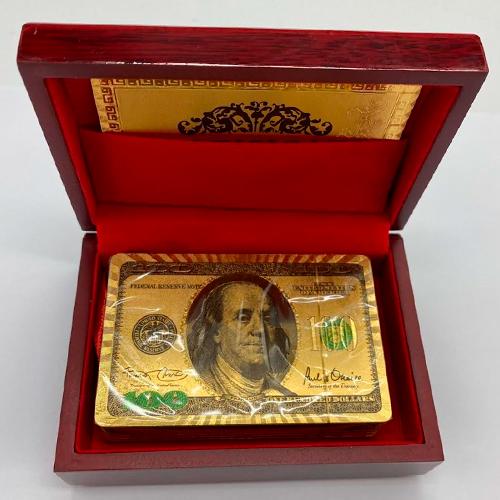 Карты позолоченные Tri Gold Cards игральные (1284-1) Карты позолоченные Tri Gold Cards игральные (1284-1)