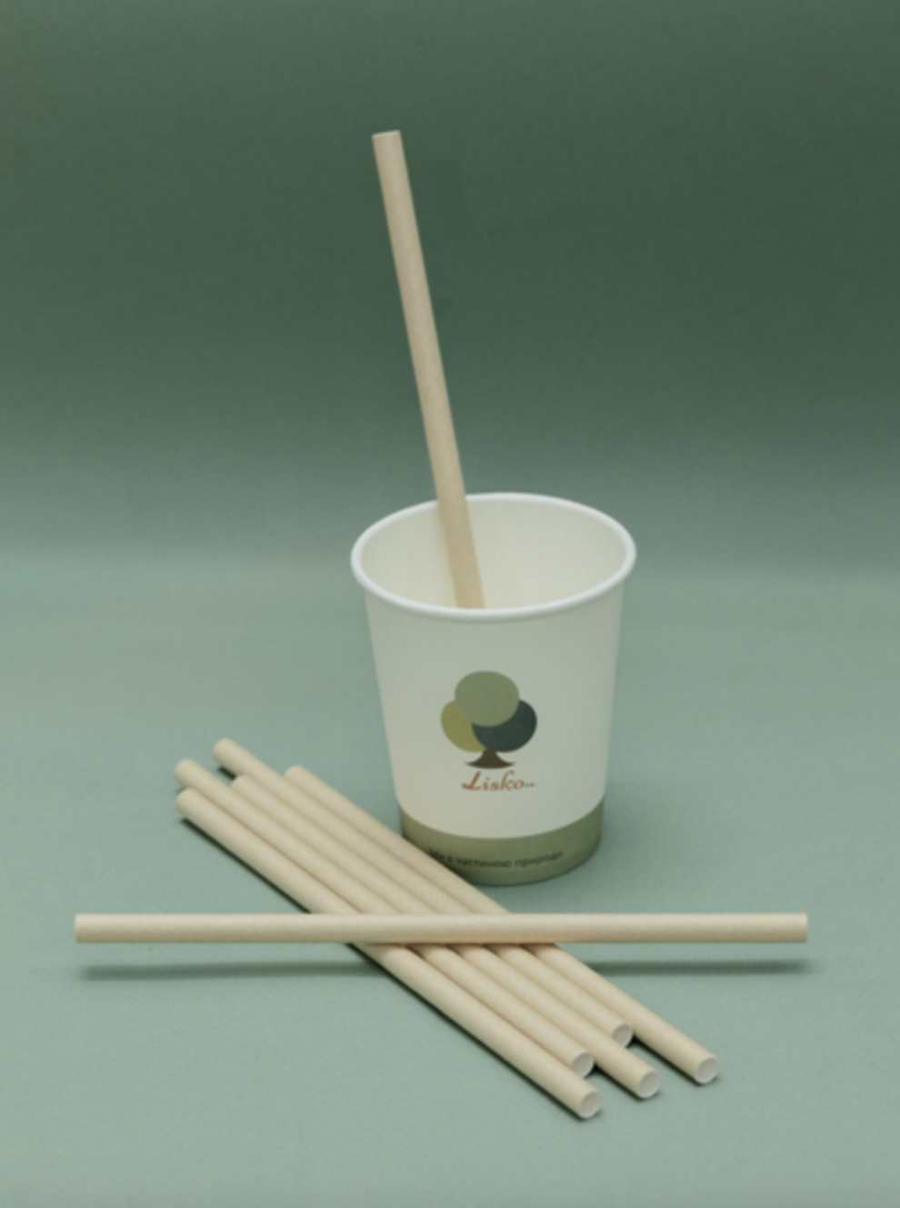 Трубочки бумажные крафт 6х195 мм 200 шт./уп. - фото 2 Трубочки бумажные крафт 6х195 мм 200 шт./уп. - фото 2