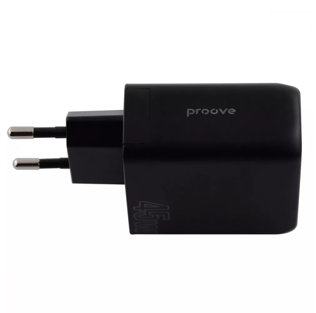 Зарядное устройство Proove Silicone Power 45 Вт Black (13392849) - фото 2