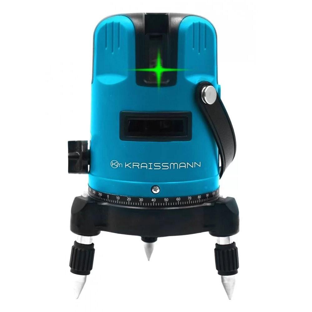 Нивелир KRAISSMANN 5 LL 30G зеленый луч 30 м кейс (KRAISSMANN 5 LL 30G)