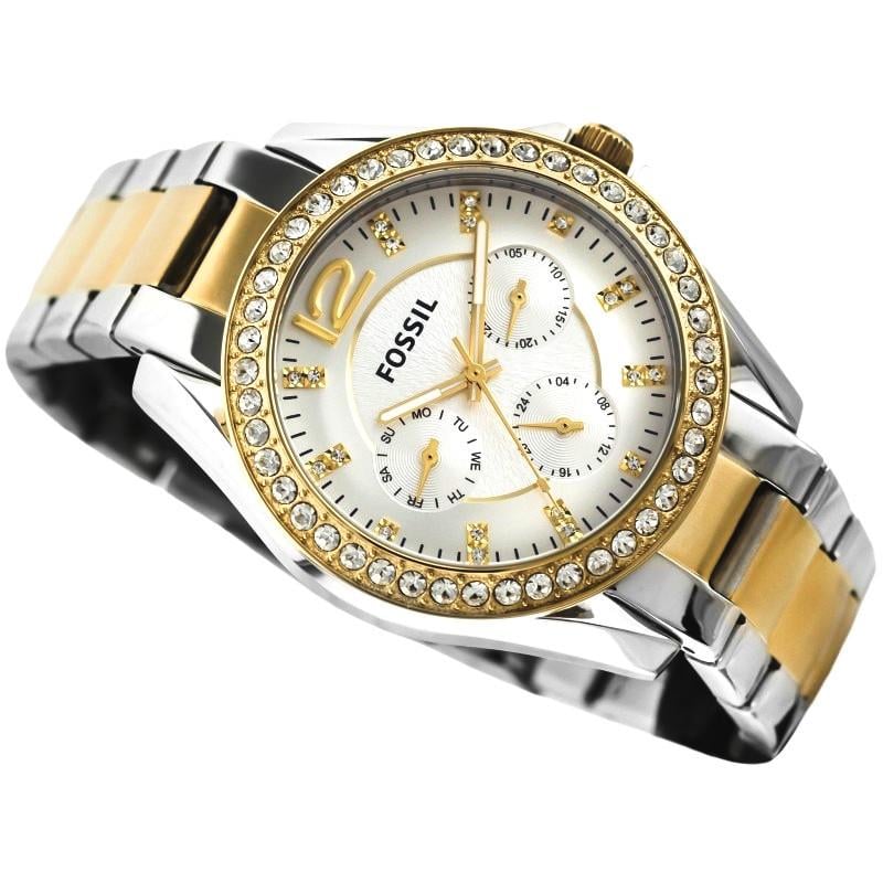 Наручные часы женские Fossil Riley ES3204 38 мм (27769476) - фото 2 Наручные часы женские Fossil Riley ES3204 38 мм (27769476) - фото 2