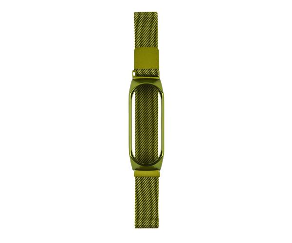 Ремешок Milanese Loop для Xiaomi Mi Band 3/4/5/6 Green