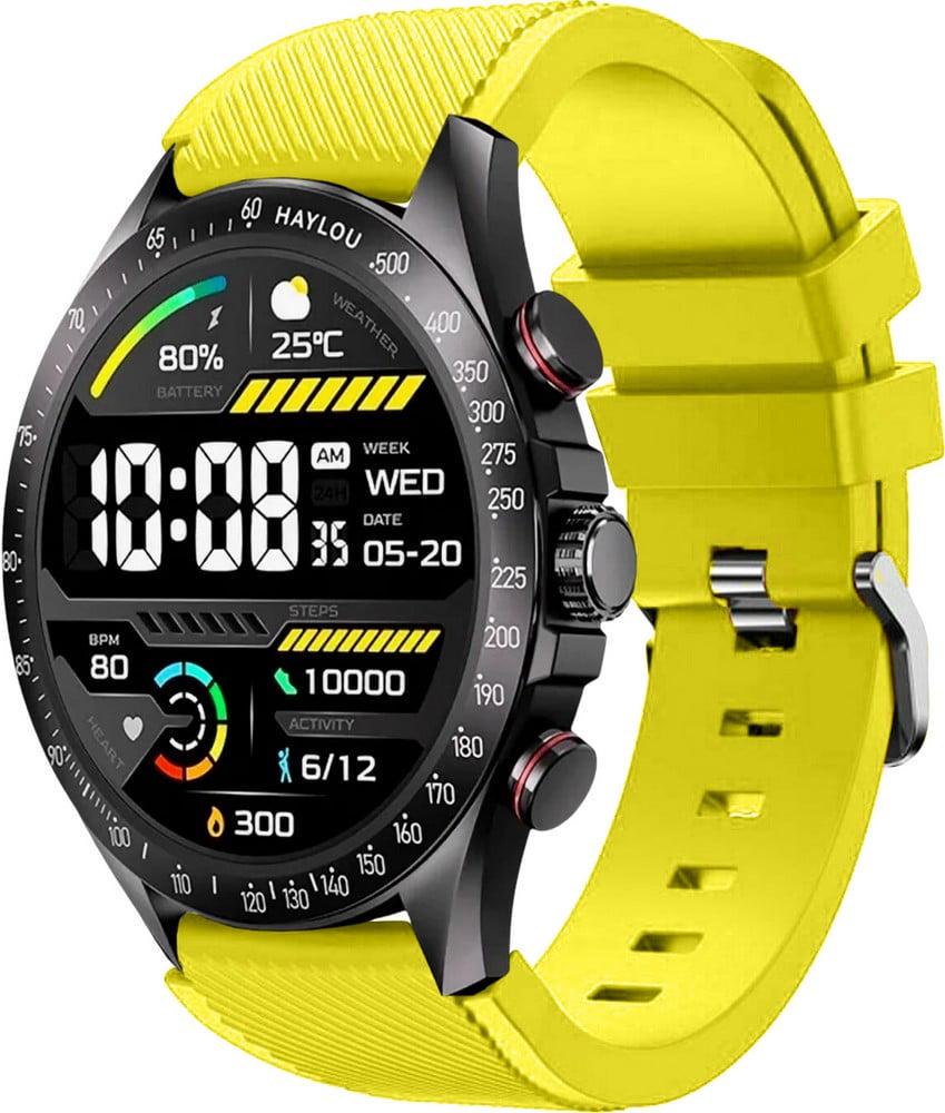 Ремешок Cross для Haylou Solar Pro LS18 Yellow (40858-0A)