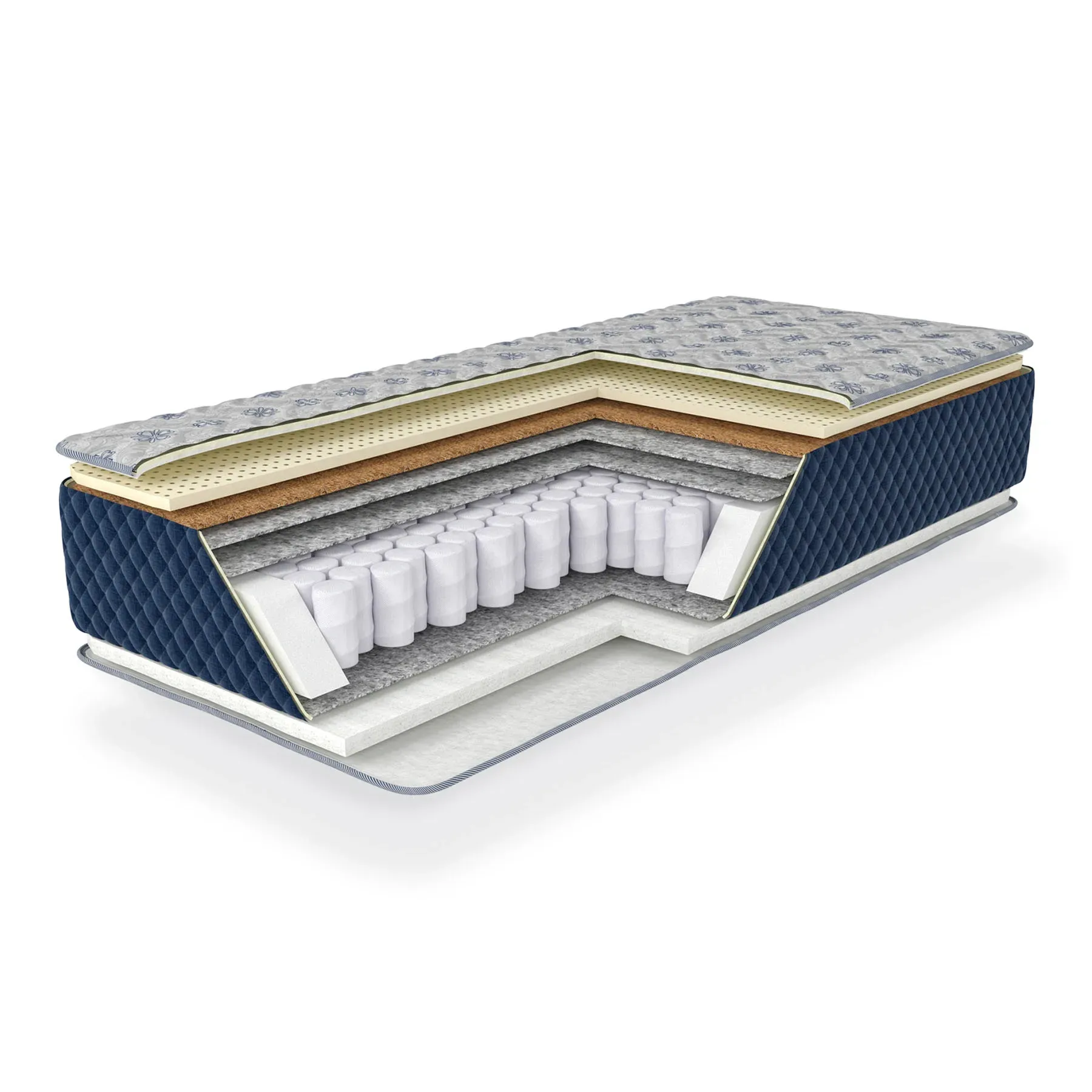 Матрас ортопедический Веллингтон на независимых пружинах 800х2000 см (25447051) Матрас ортопедический Веллингтон на независимых пружинах 800х2000 см (25447051)