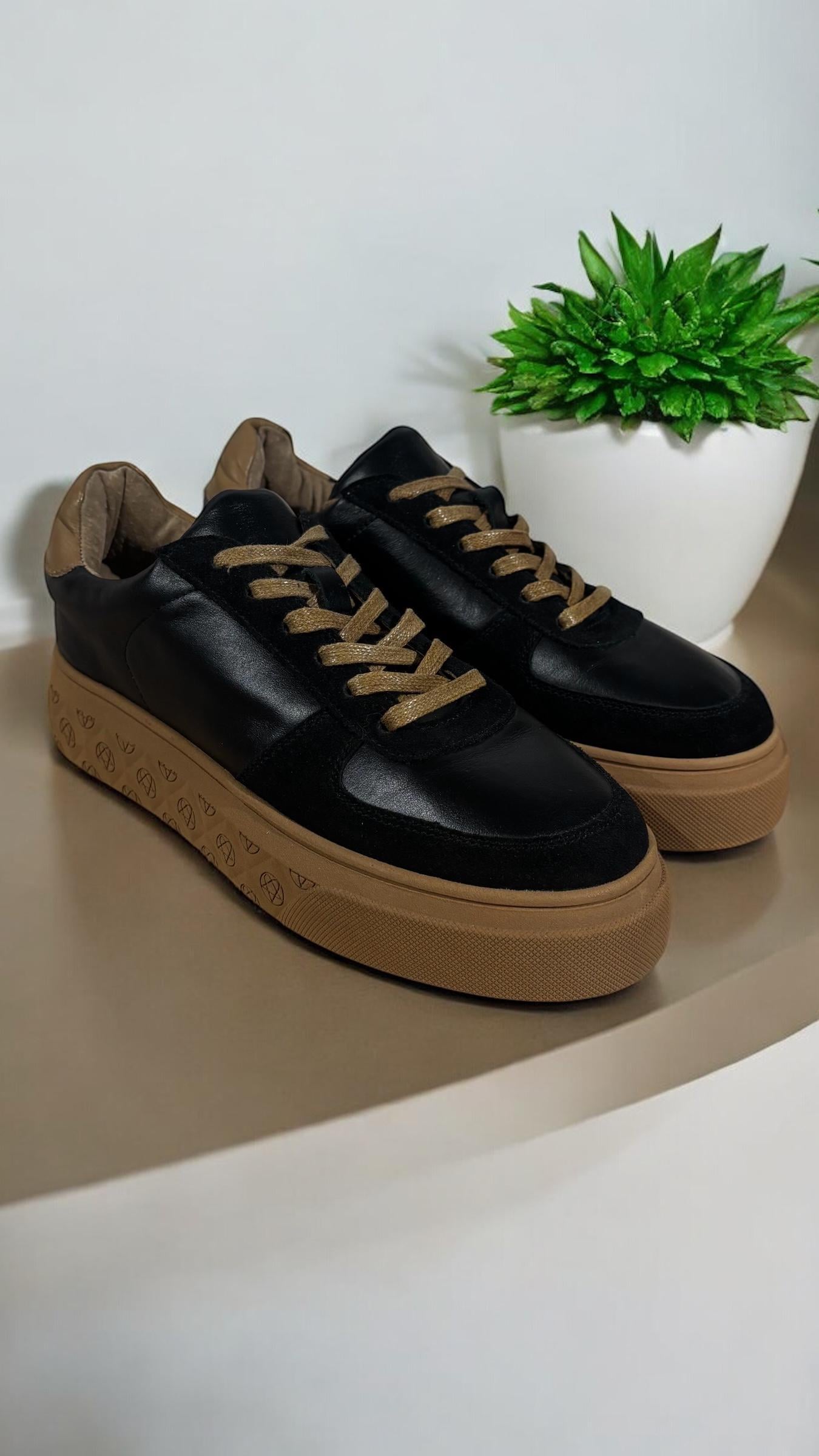 Кроссовки женские MARANDI из натуральной кожи и замши р. 37,5 Черный (Ari-LV-37,5- Черный) Кроссовки женские MARANDI из натуральной кожи и замши р. 37,5 Черный (Ari-LV-37,5- Черный)