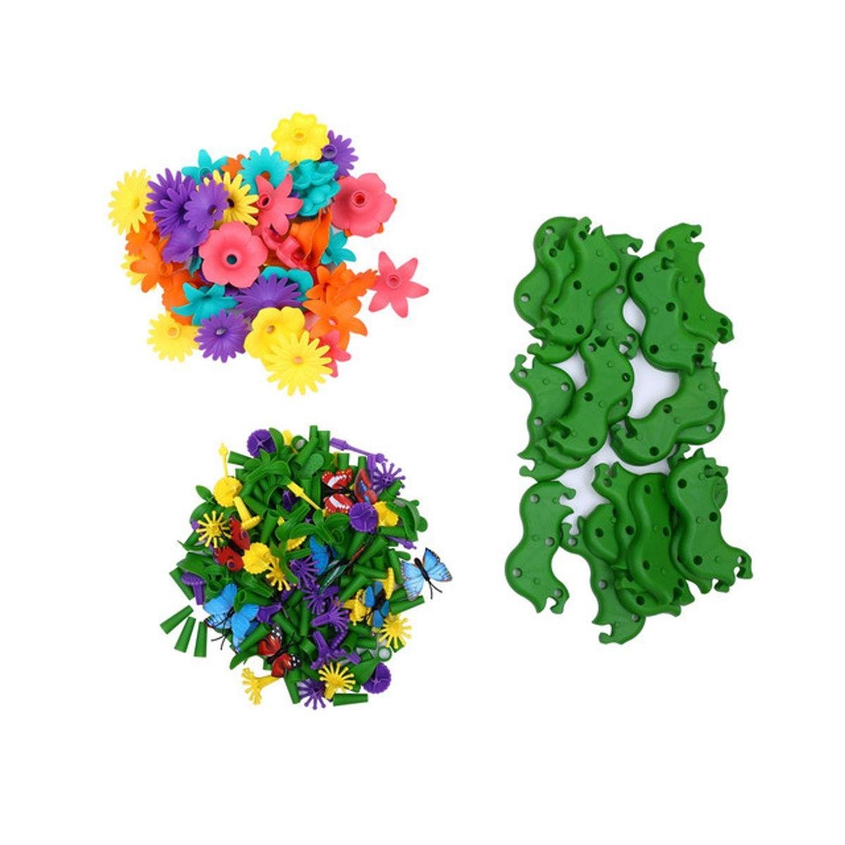 Конструктор для дівчаток Квітковий сад Garden 272 деталі One Two Fun (922559) - фото 7 Конструктор для дівчаток Квітковий сад Garden 272 деталі One Two Fun (922559) - фото 7