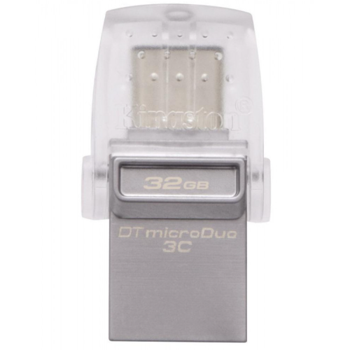 Флешка Kingston DT Microduo 3C USB 3.1/Type-c 32 GB (00-00011009) Флешка Kingston DT Microduo 3C USB 3.1/Type-c 32 GB (00-00011009)