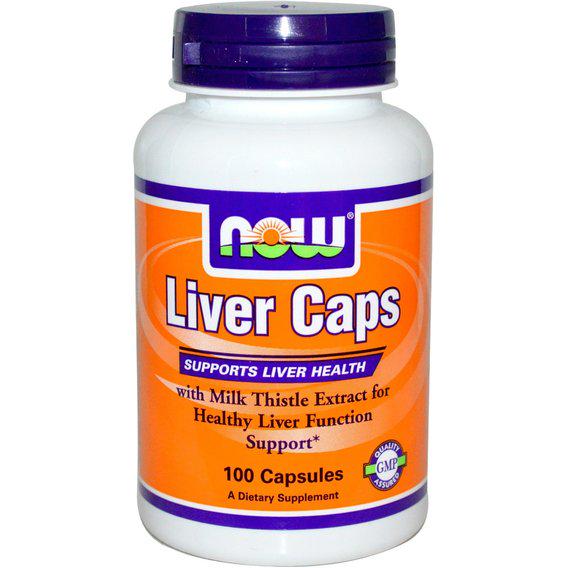 Комплекс NOW Foods Liver Caps для профілактики роботи печінки 100 Caps