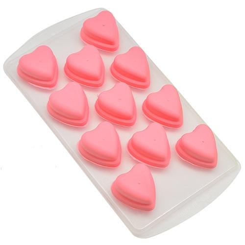 Форма для льоду шоколаду/мастики сердечки 21.5х11 см (R28916)