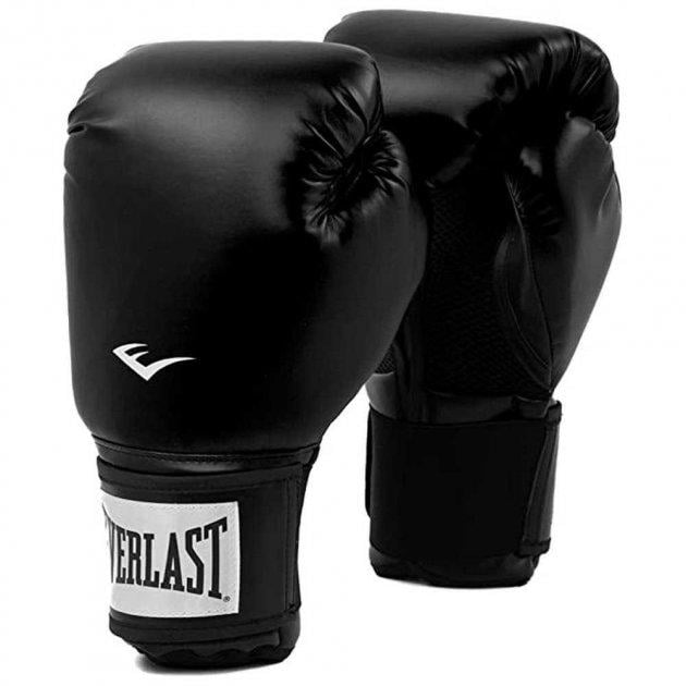 Боксерские перчатки Everlast PROSTYLE 2 BOXING GLOVES Unisex 10 ун. Черный (009283620356)