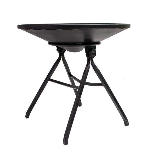 Костровая чаша со складными ножками стальная Ø600 мм (106414)