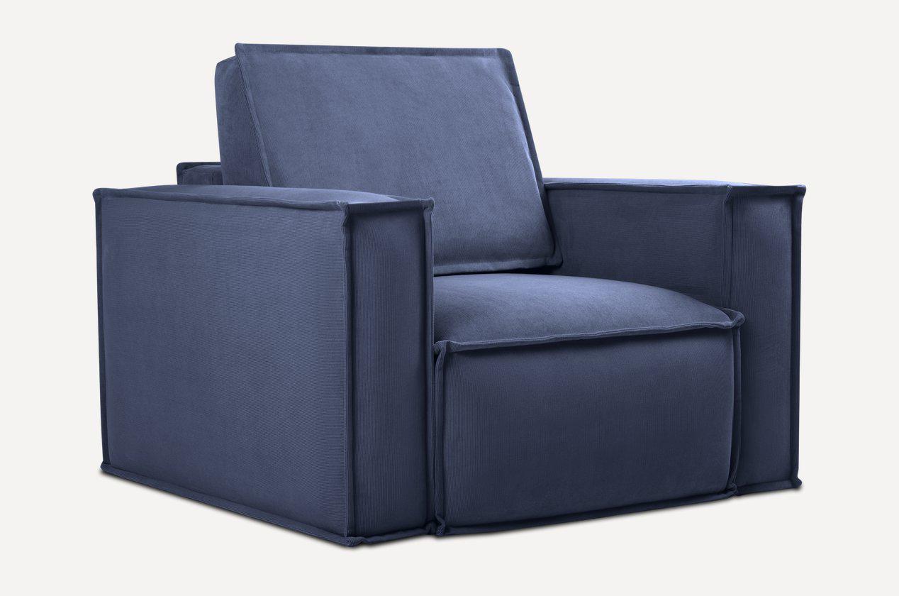 Крісло Intest 105х105х87 см Синій (Арт. 505) - фото 2