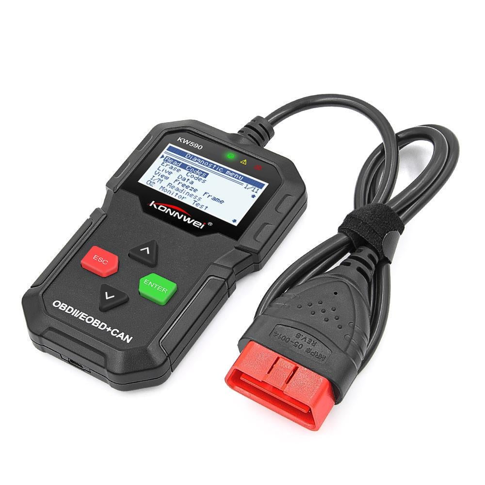 Сканер діагностичний Konnwei KW590 OBD II/EOBD+CAN - фото 5