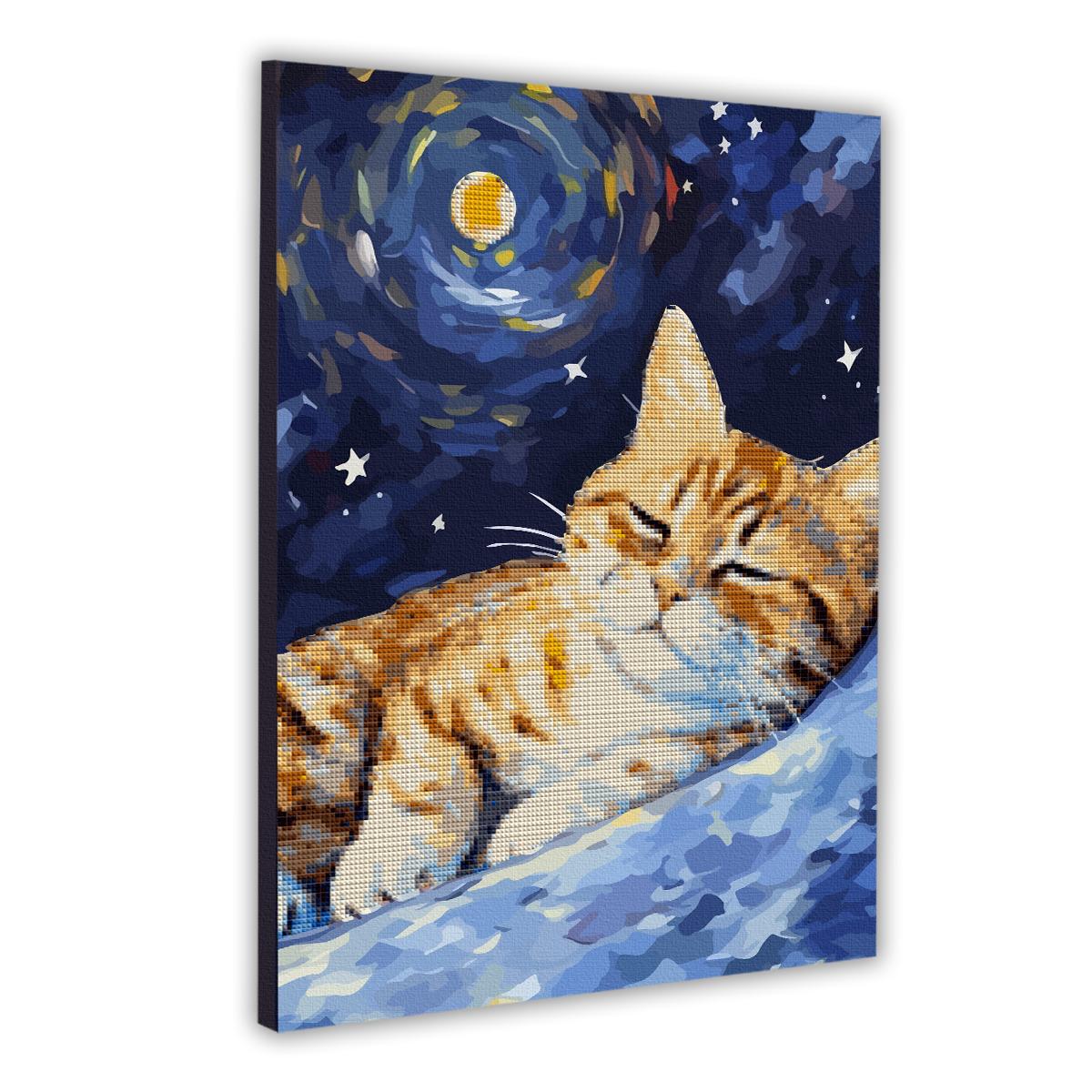 Картина по номерам с алмазной мозаикой Santi Сладкий сон 40x50 см (Top-955314)