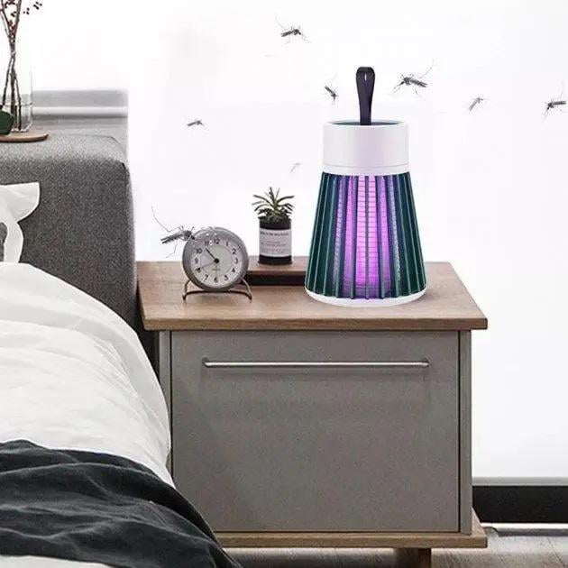 Знищувач комарів та комах світлодіодна пастка Electronic shock Mosquito killing lamp (ed8a1986) - фото 3