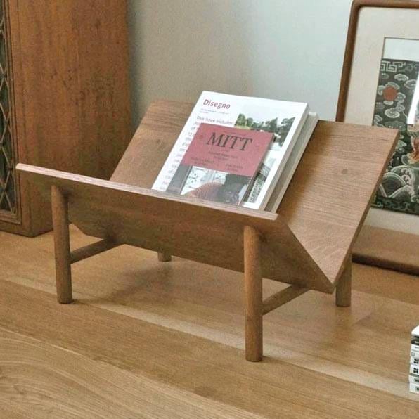 Полка книжная настольная из дерева Айкора Корица (КПА-009733)