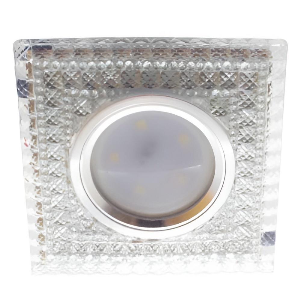 Светильник точечный Lemanso ST6304 MR16 с подсветкой 3W RGB Прозрачный (12389)