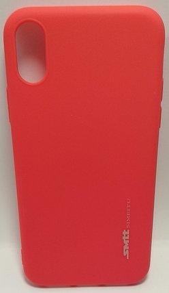 Силікон  "SMTT" IPHONE X RED