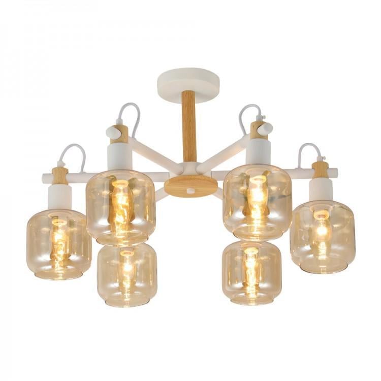 Люстра потолочная накладная ARDERO BL1460/2 DENVER под лампу Белый (27712608)