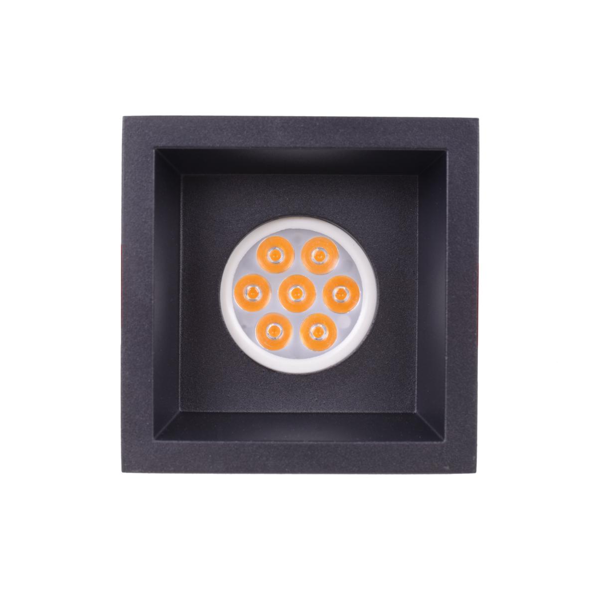 ᐉ Точечный светильник HDL-DS 187 GU10 BK (36-459) • Купить в