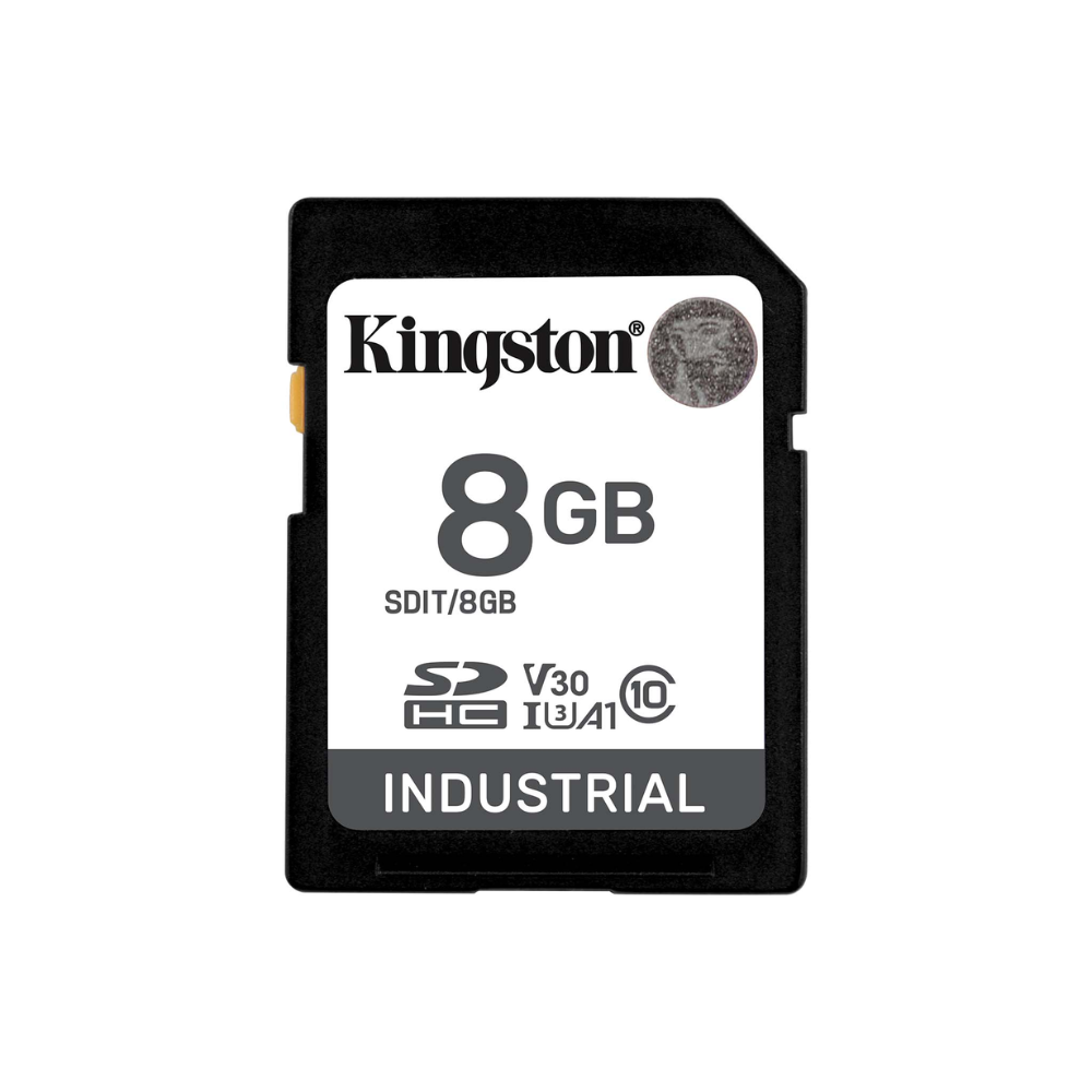 Карта памяти Kingston SDIT SDHC Industrial Class 10/UHS-I/U3/V30/A1 8 Гб (21264568)