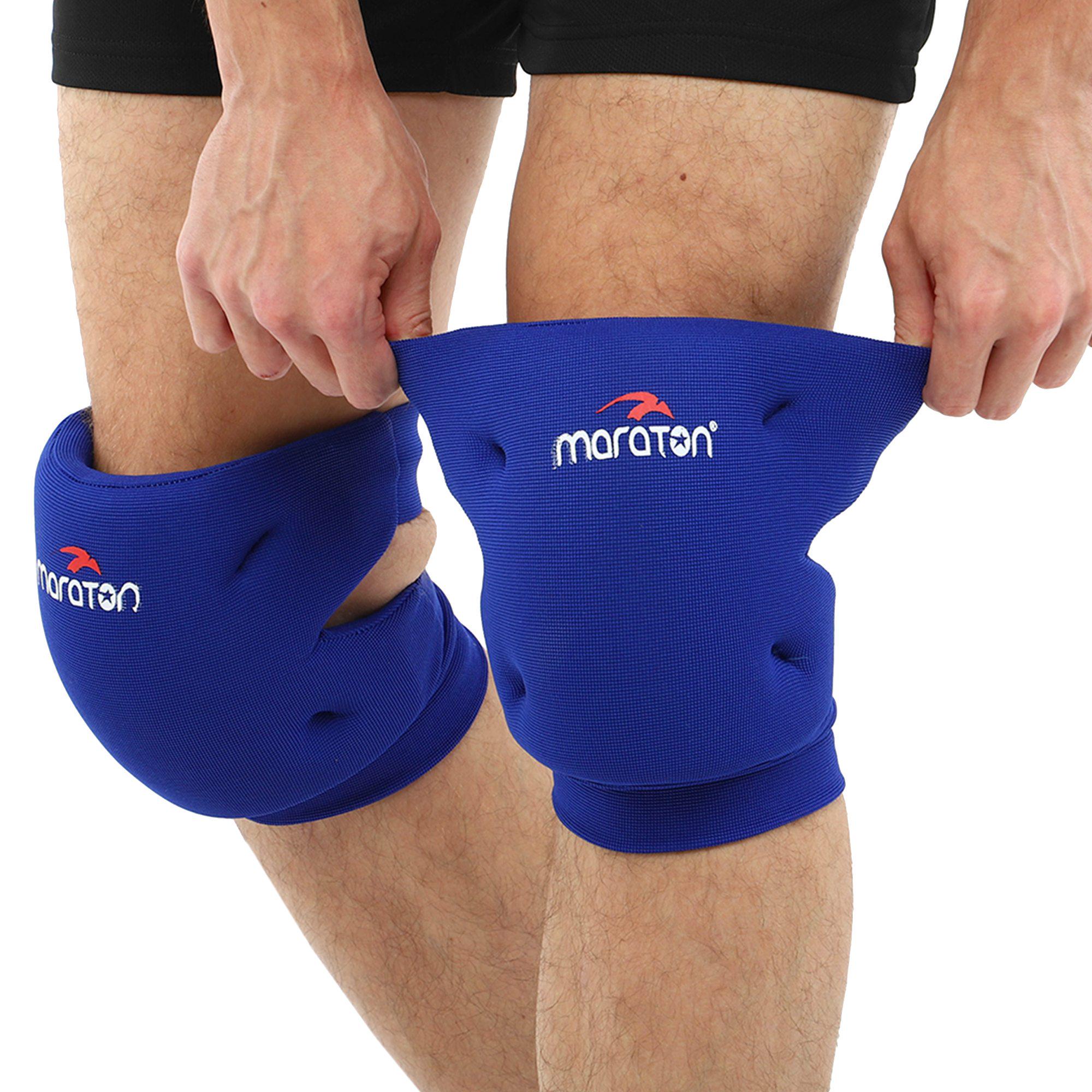 Наколенники для волейбола Maraton L 2 шт. Синий (A6) - фото 4 Наколенники для волейбола Maraton L 2 шт. Синий (A6) - фото 4