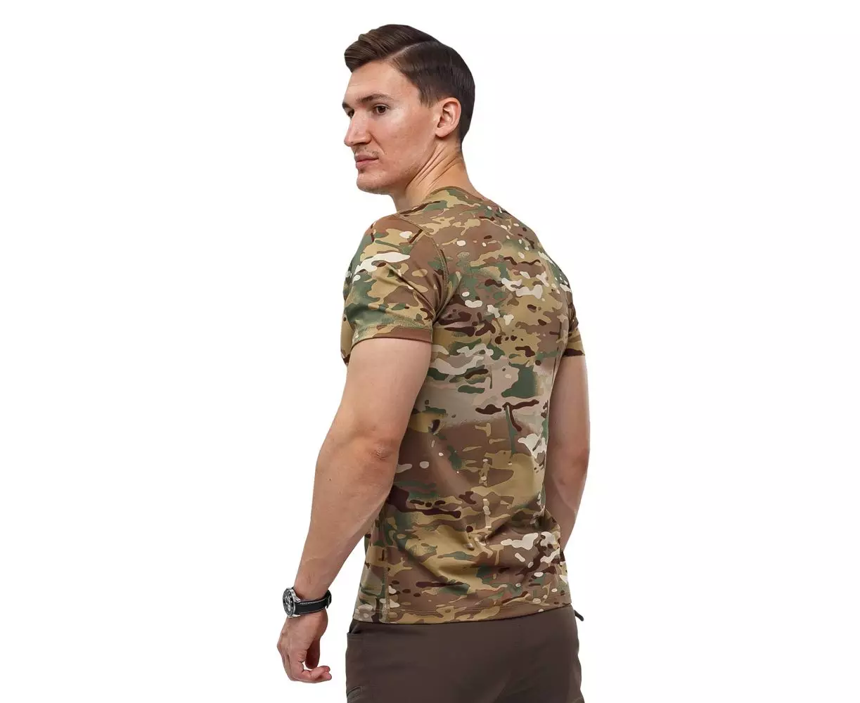 Футболка мужская военная Chameleon Cross S Multicam (0429-10) - фото 3