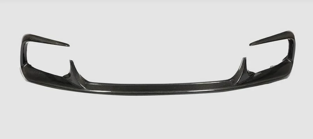 Накладка на передний бампер DDCarbon Lip V1 Base/S/S Q4 2013-2017/Maserati Ghibli 2013-2023 гг. карбон (153595)
