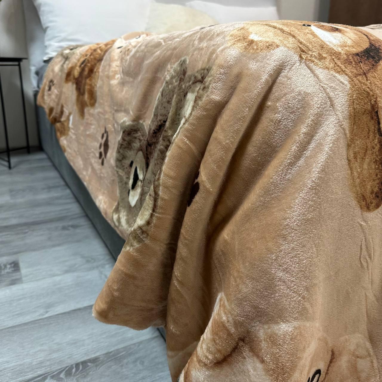 Плед-покривало двостороння 150х210 см Бежевий (30230758) - фото 7 Плед-покривало двостороння 150х210 см Бежевий (30230758) - фото 7