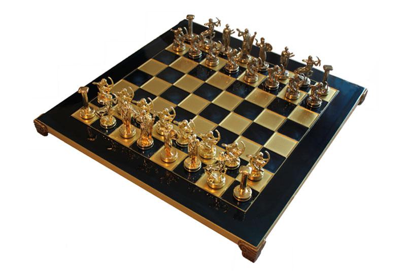 Шахи ексклюзивні Manopoulos Геркулес 36х36 см (S5BLU)