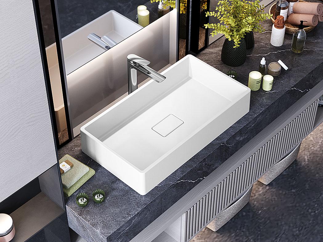 Умывальник накладной Luxor Mixen 70 (745)