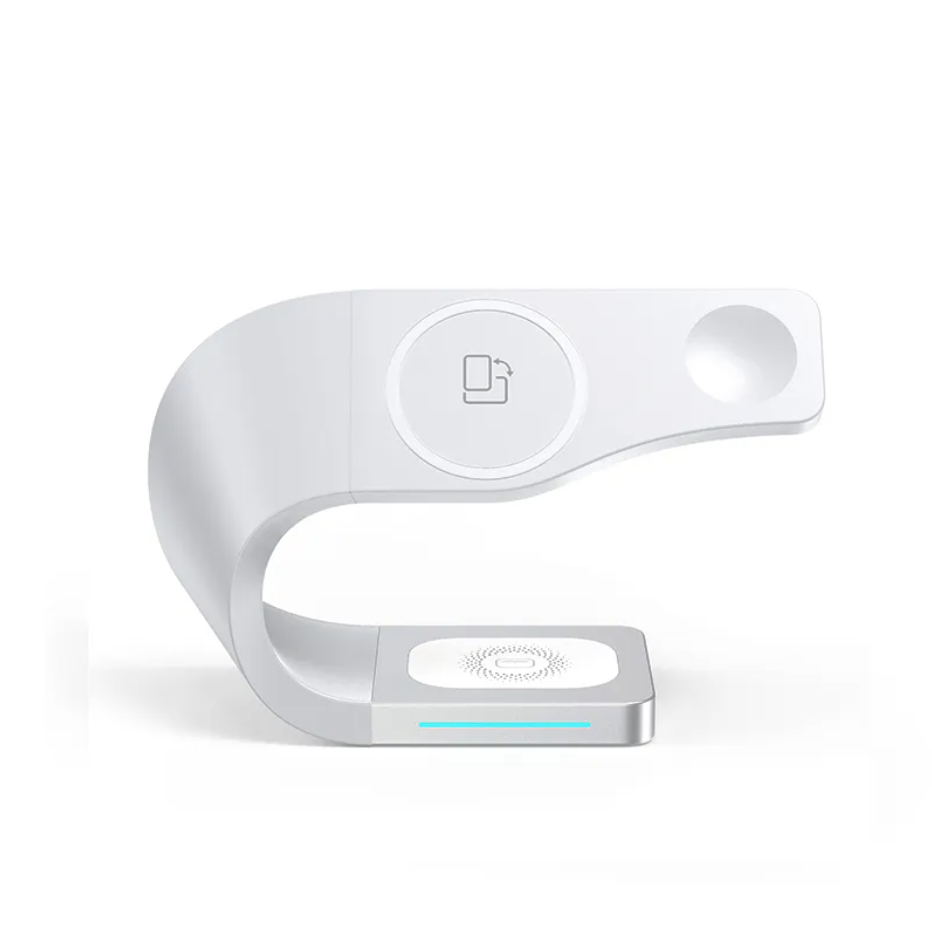 Док-станция беспроводная Proda 4в1 Magnetic 15W PD-178 для зарядки Iphone iWatch/Airpods (1799829299)