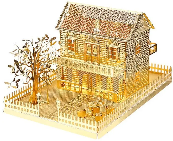 Колекційна модель PIECECOOL MINI VILLA VERSION P028-G Gold