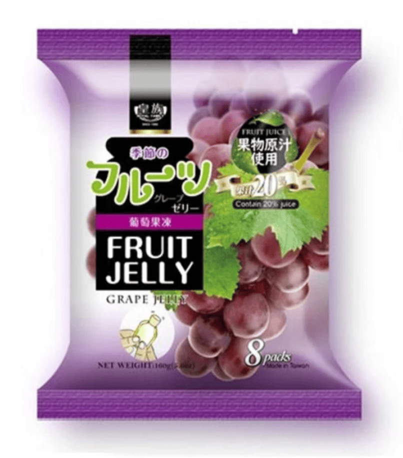 Конфеты жидкое желе Royal Family Fruit Jelly Grape 160 г (2977937293)