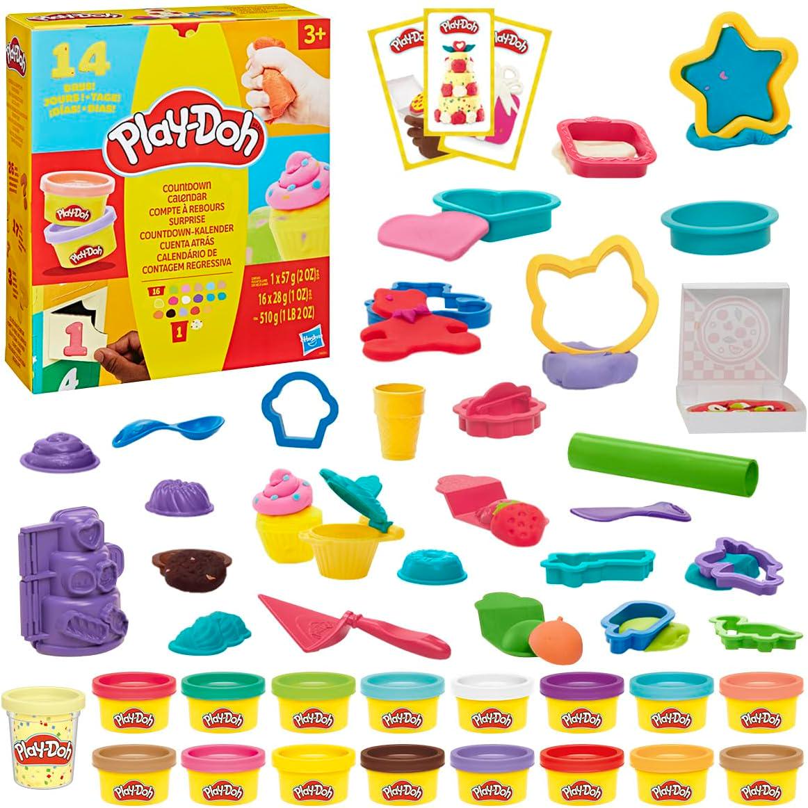Набор для лепки Hasbro Play-Doh Адвент календарь! (G0531)