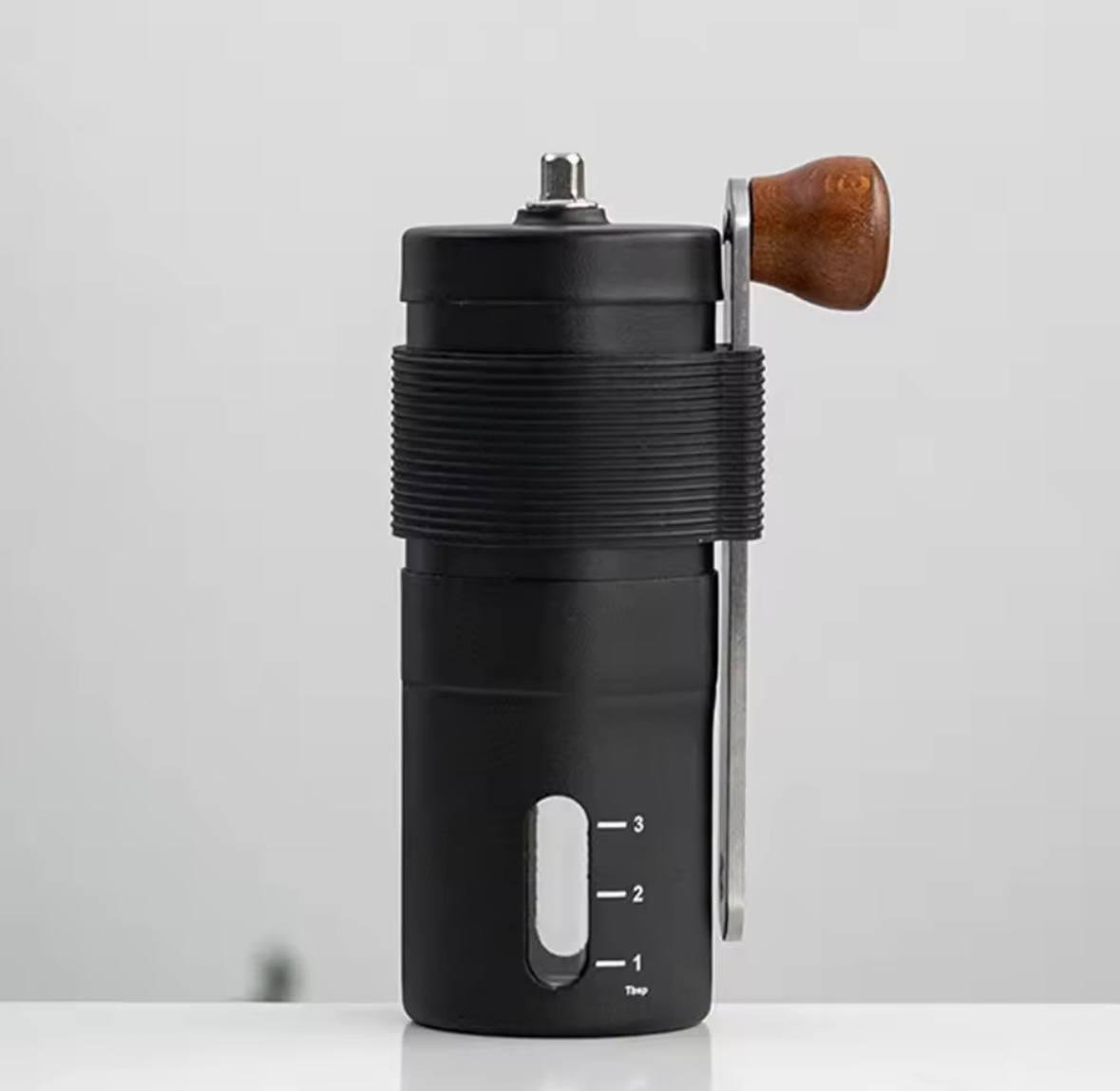 Кавомолка ручна із нержавіючої сталі Чорний (eb721f08) - фото 4