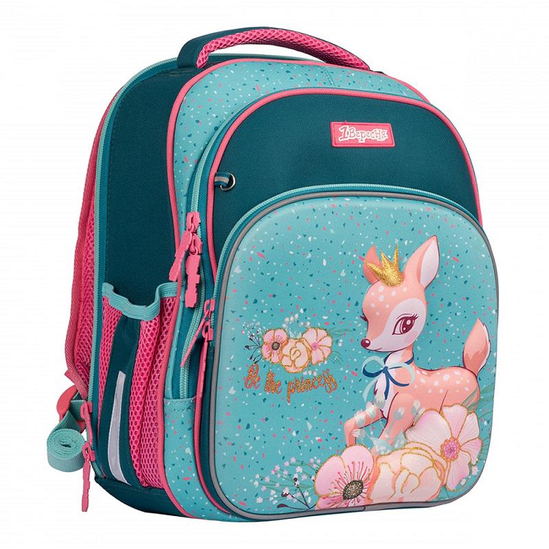 Рюкзак школьный каркасный Forest Princesses S-106 с ортопедической спинкой 38х30х14 см. (558578) Рюкзак школьный каркасный Forest Princesses S-106 с ортопедической спинкой 38х30х14 см. (558578)