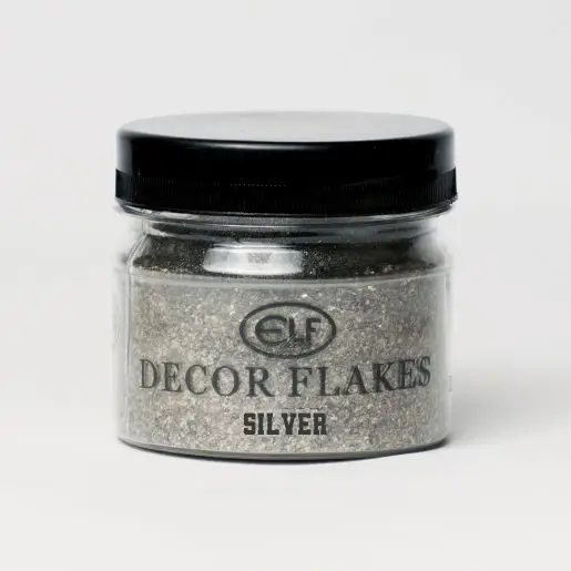 Декоративна домішка Elf Decor Flakes Silver 50 г (2783195903)
