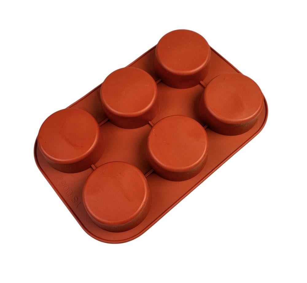 Форма силиконовая One Chef Профи Тарт 67 мм 6 ячеек (33537972)