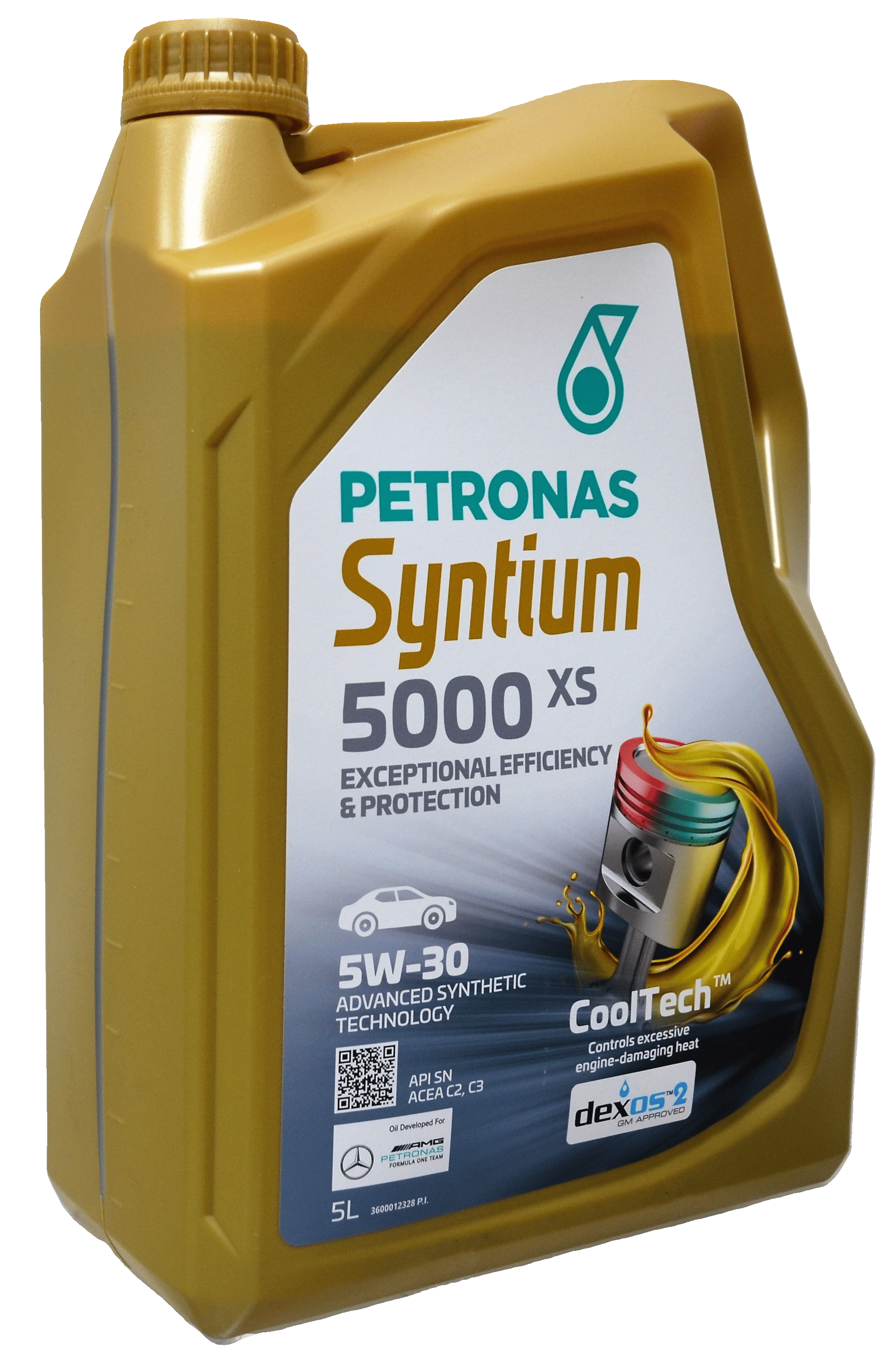 Моторна олива PETRONAS LUBRICANTS Syntium 5000 XS 5W-30 5 л (2443760813) - фото 1 Моторна олива PETRONAS LUBRICANTS Syntium 5000 XS 5W-30 5 л (2443760813) - фото 1