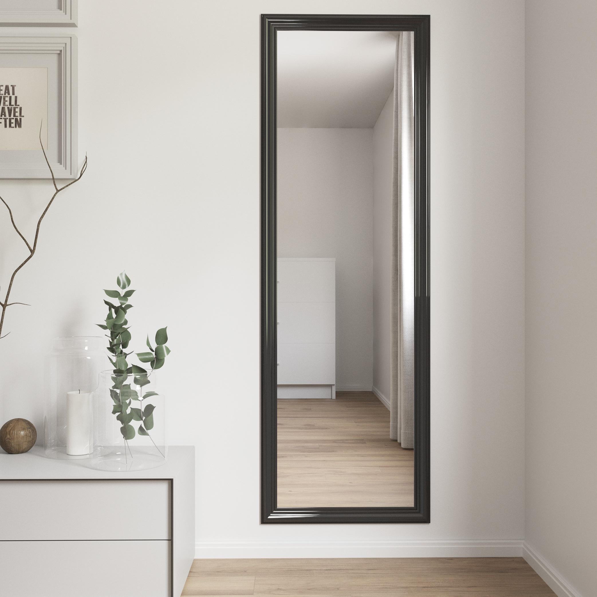 Зеркало настенное Black Mirror большое 180х60 Черный (5826-101)