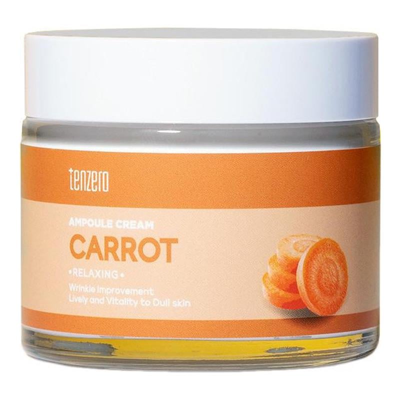 Крем ампульний для обличчя Tenzero Relaxing Carrot Ampoule Cream з морквою 70 г (8809628882812)