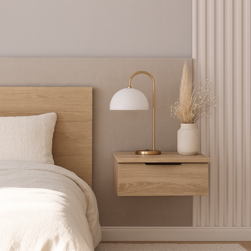 Тумба прикроватная ТП1 SENAM 180х450х310 мм ДСП Дуб Сонома - фото 1 Тумба прикроватная ТП1 SENAM 180х450х310 мм ДСП Дуб Сонома - фото 1